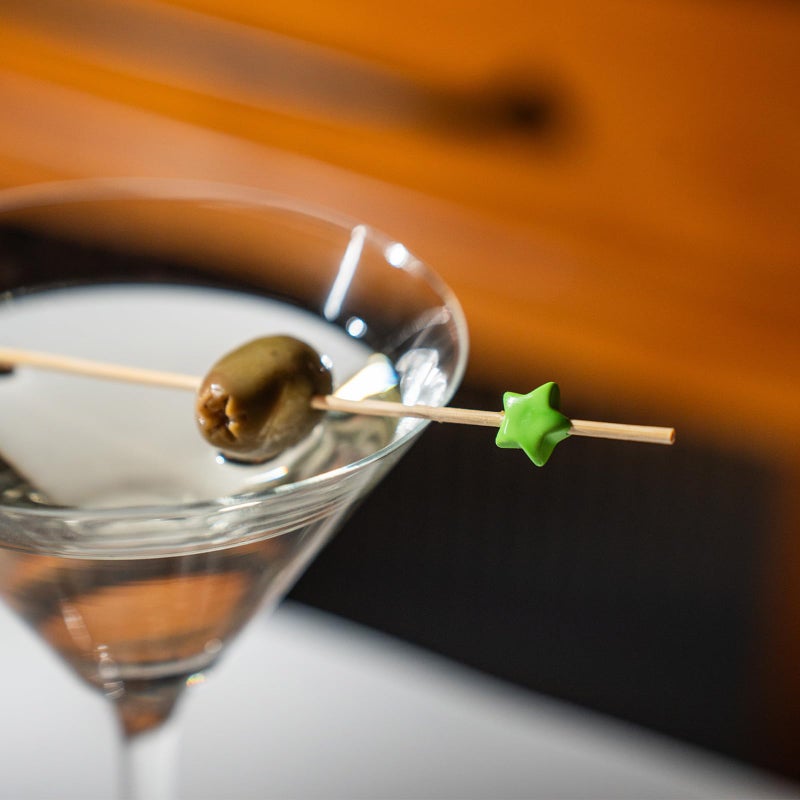 PuTwo Picks for Cocktail Appetizers Fruits Dessert,4.7" in 100 Counts,Colors may vary Stars - Image 4